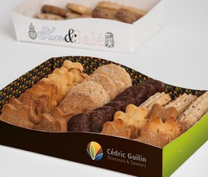 Packaging petits-fours et gâteaux secs