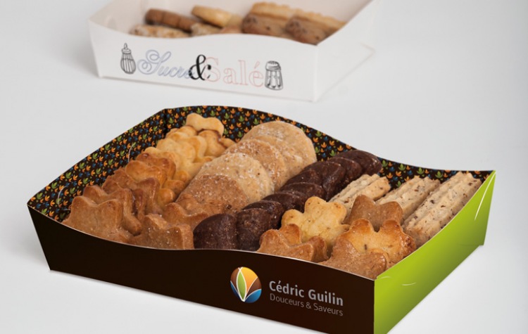 Packaging petits-fours et gâteaux secs