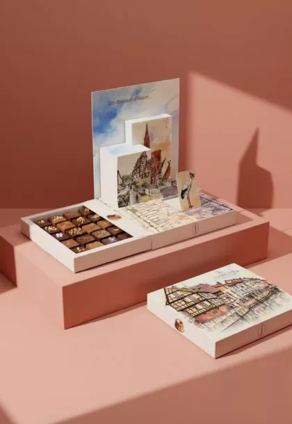 boite pop up chocolat