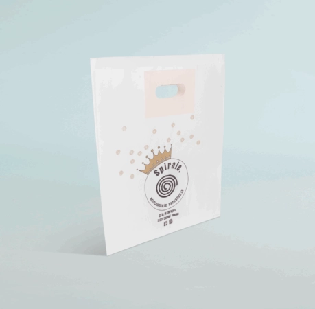 Sac personnalisé pour galette des rois avec logo et couleurs de la maison