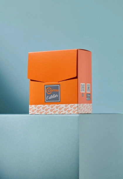 Boîte Rolls personnalisée, emballage élégant et pratique pour vos produits boulangers.
