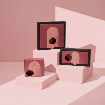 Boîte de marrons glacés personnalisée