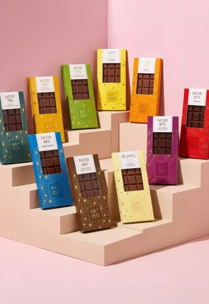 étui pour tablette de chocolat