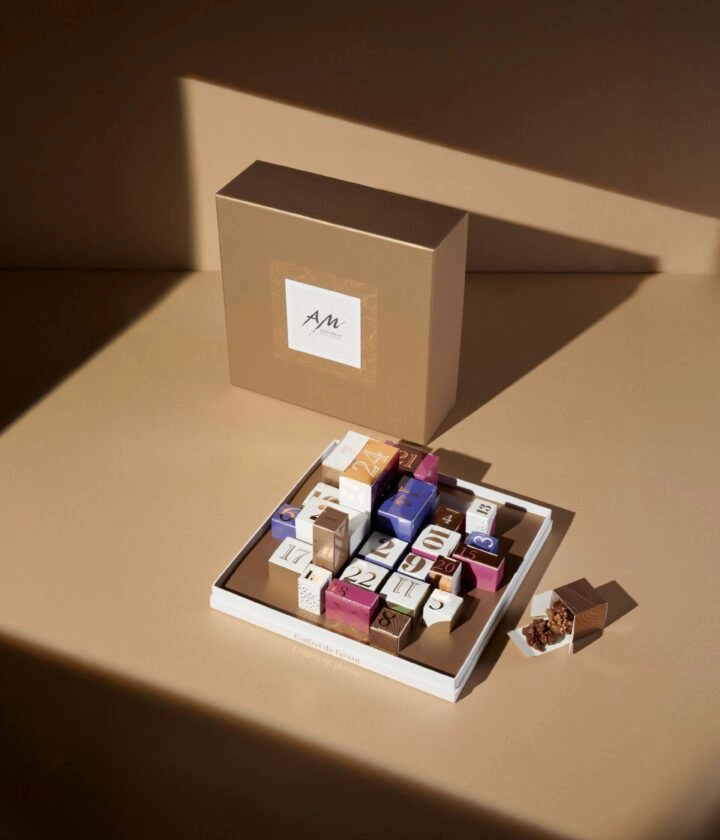 coffret, calendrier de l'Avent vide personnalisé, Schneider Packaging