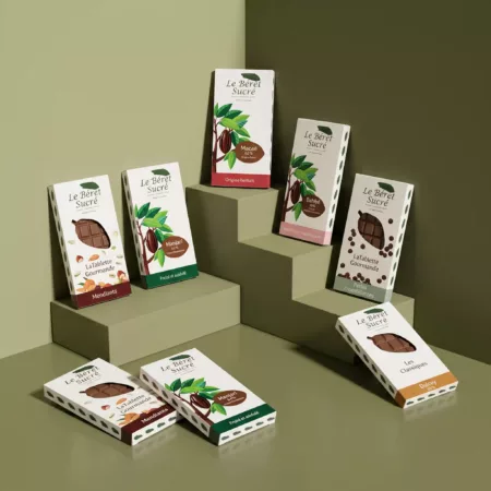 étui pour tablette de chocolat