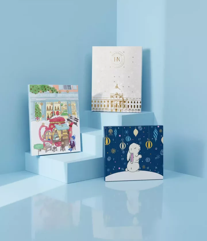 calendrier de l'avent pour bonbons de chocolat