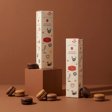 étui macaron personnalisé et éco-conçu
