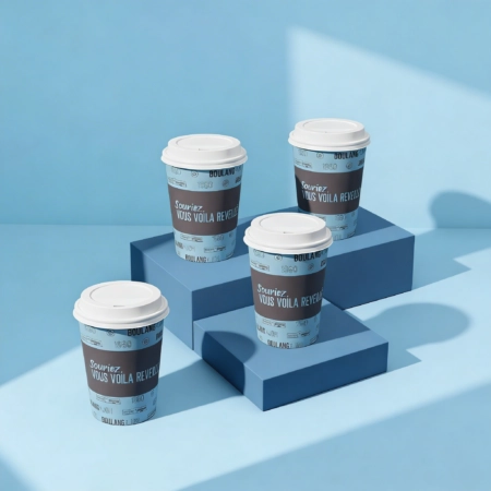 Gobelet en carton personnalisé, Schneider Packaging.
