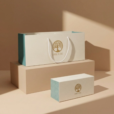 Sac luxe personnalisé, schneider packaging