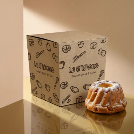 Boîte Panettone personnalisée