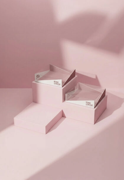 Plateau biseauté personnalisé, Schneider Packaging.