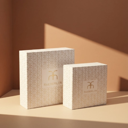 Boîte pâtissière personnalisée – emballage élégant et protecteur pour pâtisseries et desserts raffinés.