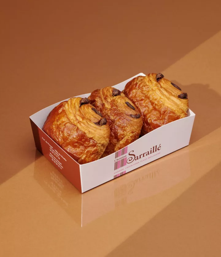 Caissette Wave personnalisée avec logo.