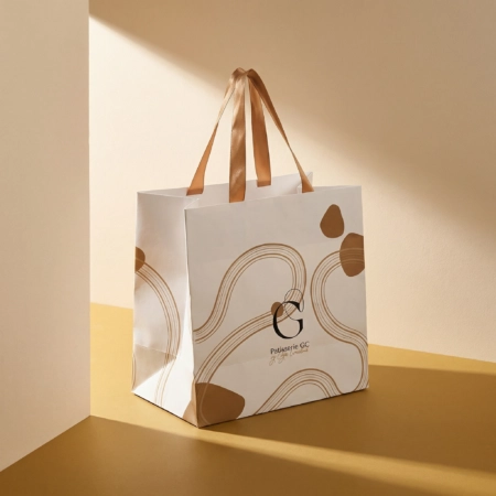 Sac luxe personnalisé, schneider packaging