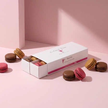 étui macaron personnalisé et éco-conçu
