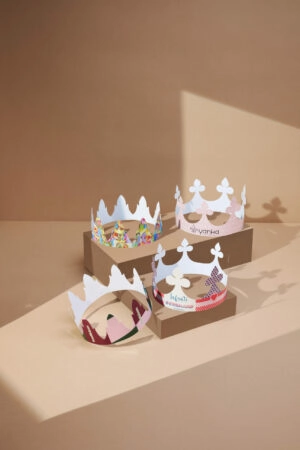 Couronne pour galette des rois personnalisée