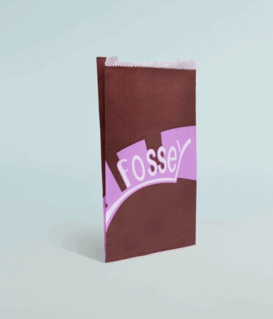 Sac à viennoiseries personnalisé avec logo, idéal pour boulangeries et pâtisseries