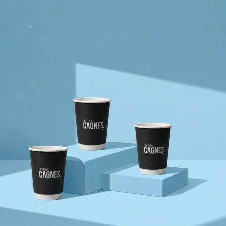 Gobelet en carton personnalisé, Schneider Packaging.