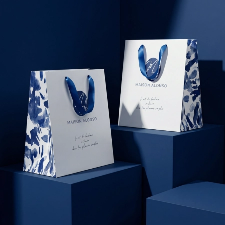 Sac luxe personnalisé, schneider packaging