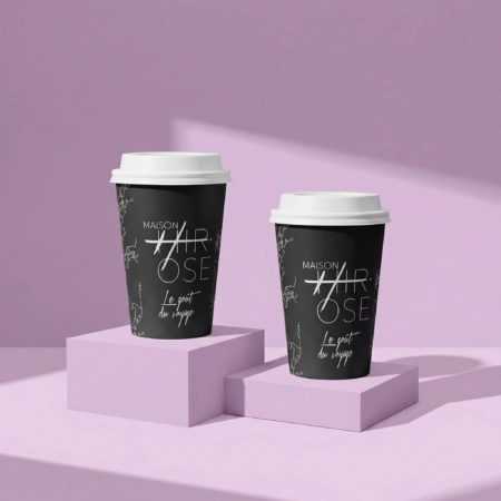 Gobelet en carton personnalisé, Schneider Packaging.