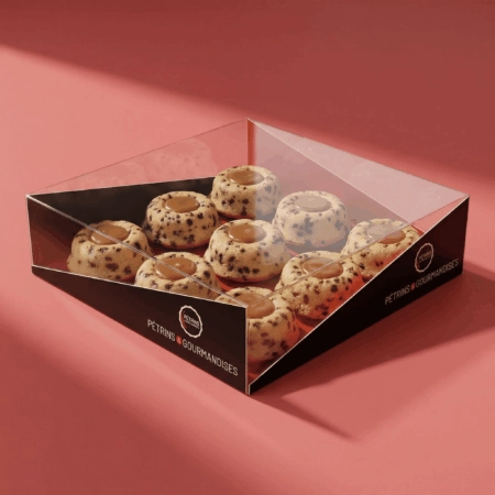 Plateau biseauté personnalisé, Schneider Packaging.