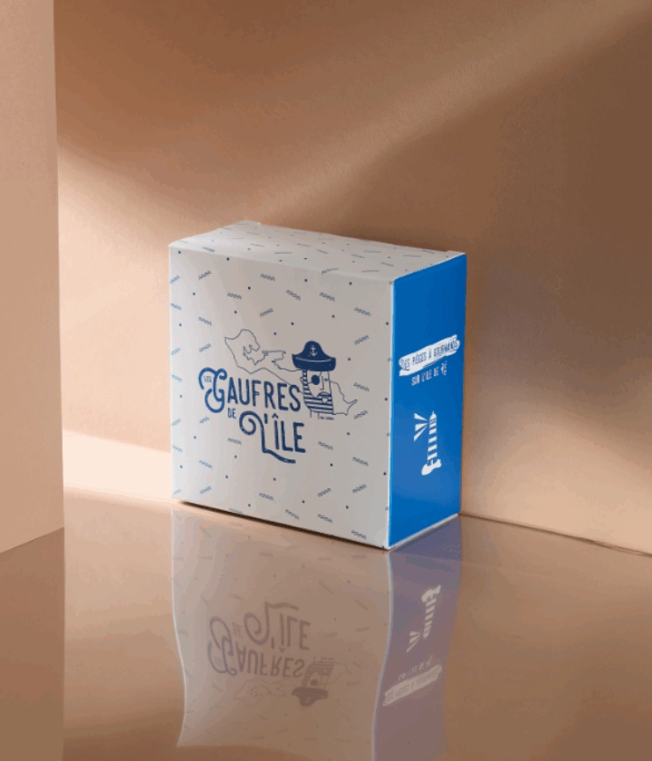 Boîte à biscuits personnalisée, parfaite pour présenter et protéger vos créations sucrées.