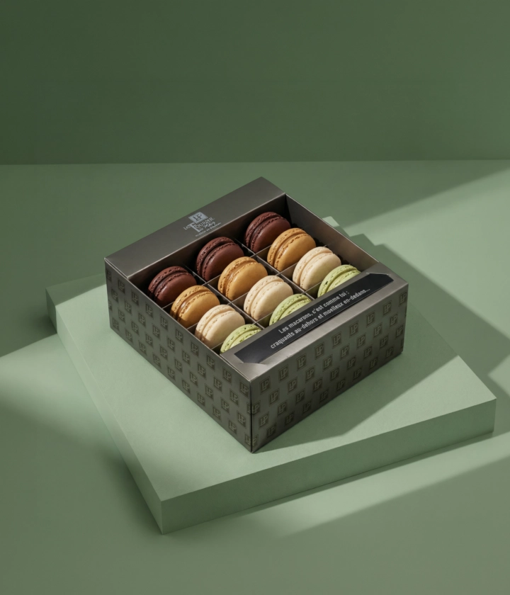 Boite macarons personnalisé
