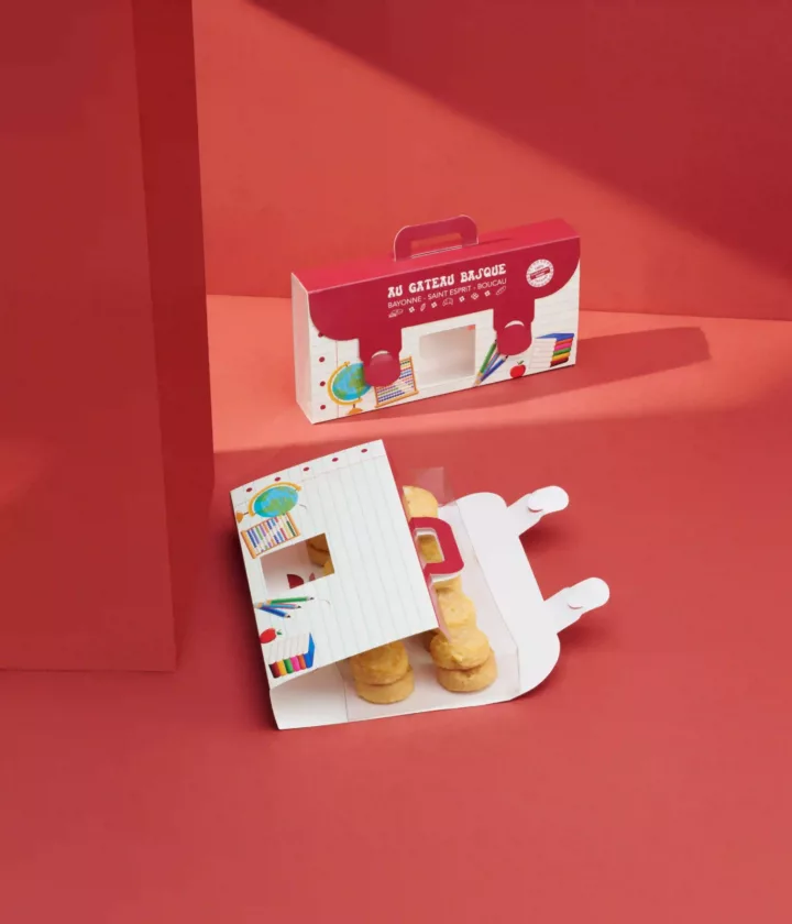 fourreau pour boîte transparente personnalisée