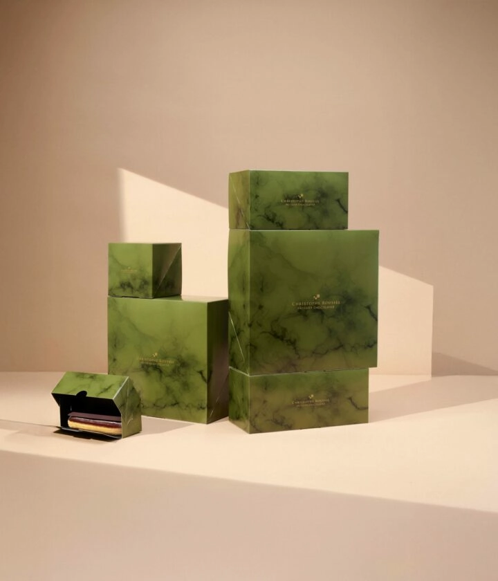 Boîtes pâtissières personnalisées entremets, schneider packaging