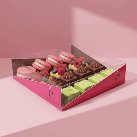 Plateau biseauté personnalisé, Schneider Packaging.