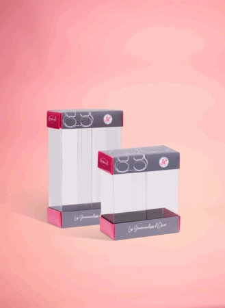 Boîte personnalisée modèle Uno, Duo ou Trio, idéale pour l’emballage élégant et personnalisé de vos produits.