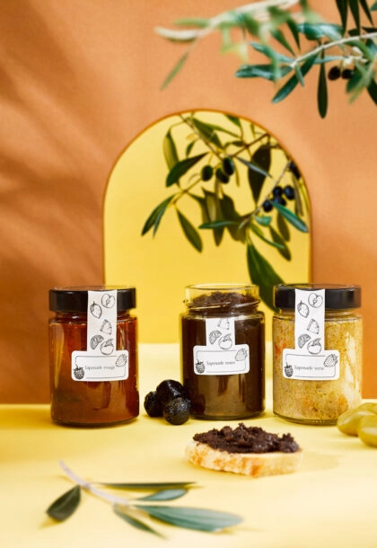 Pot en verre personnalisé, emballage pour pâte à tartiner, confiture et autres tartinables.