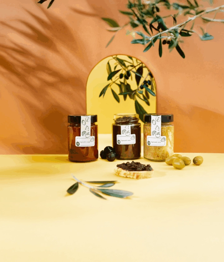 Pot en verre personnalisé, emballage pour pâte à tartiner, confiture et autres tartinables.