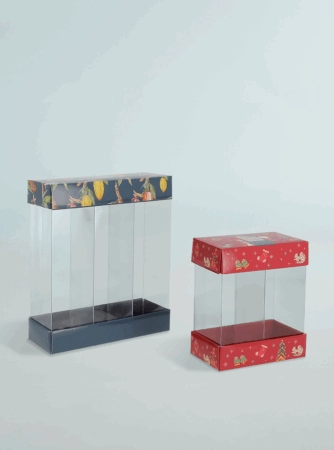 Boîte personnalisée modèle Uno, Duo ou Trio, idéale pour l’emballage élégant et personnalisé de vos produits.