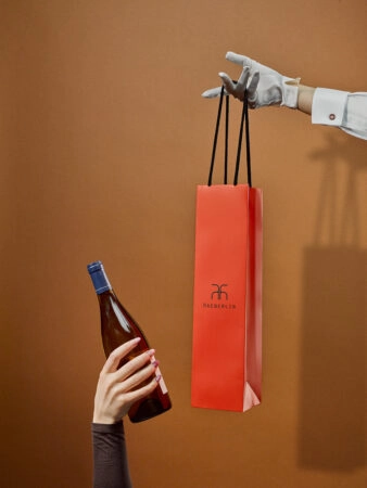 sac pour bouteille personnalisée