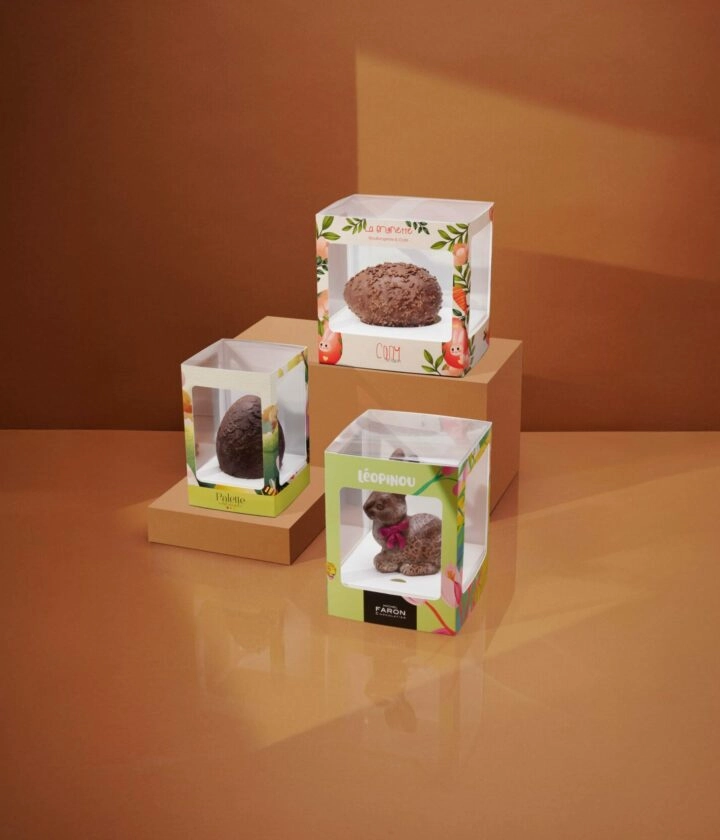 packaging pour moulage en chocolat