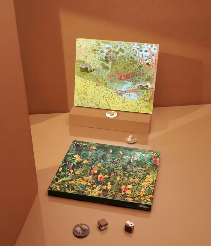 packaging pâques personnalisés, cherche & croque