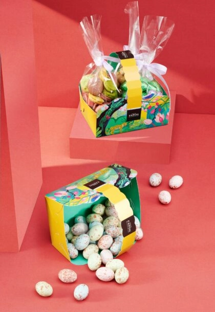 panier chasse aux oeufs personnalisé