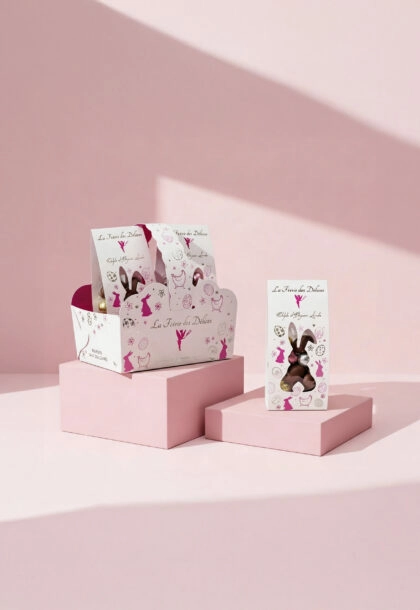 Panier de chasse aux œufs de Pâques personnalisé pour enfants, idéal pour célébrer Pâques