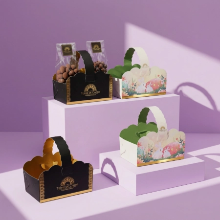 Panier de chasse aux œufs de Pâques personnalisé pour enfants, idéal pour célébrer Pâques
