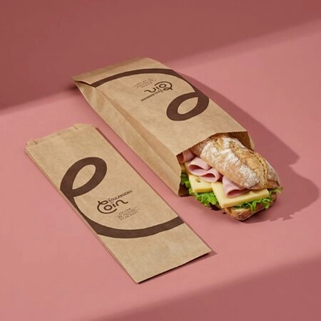 Sac sandwich personnalisé pour Sandwicherie, boulanger