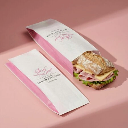 Sac sandwich personnalisé pour Sandwicherie, boulanger