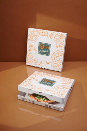 Boite pizza personnalisée , emballage pour pizza