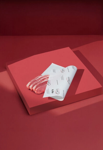 papier d'emballage personnalisé alimentaire pour emballer la nourriture