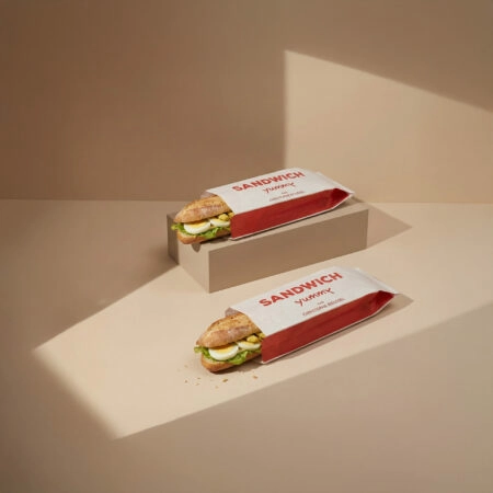 Sac sandwich personnalisé pour Sandwicherie, boulanger