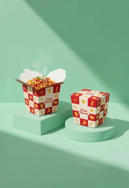 Pot à pâtes personnalisé de conservation hermétique, idéal pour stocker et protéger les pâtes