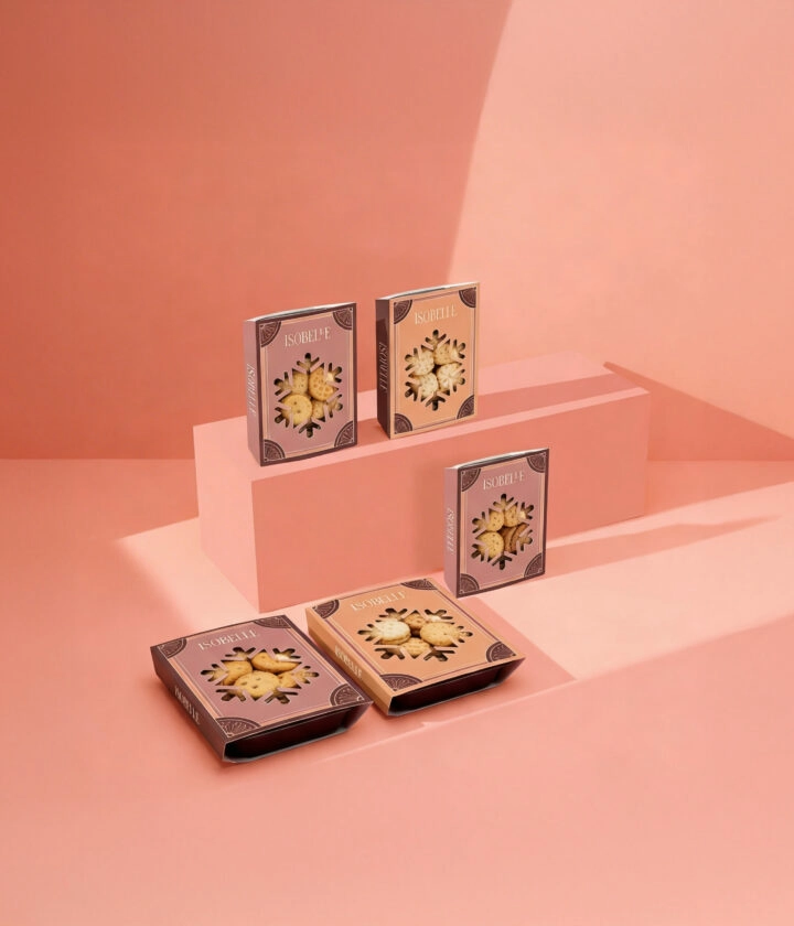 Barquette avec bague personnalisée, idéal pour le transport et la protection de préparations sucrées et salées en vente à emporter, en restauration rapide ou lors d’événements.