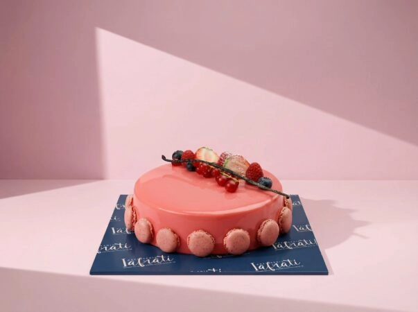 Support rigide personnalisé pour gâteaux, pâtisseries et mignardises.