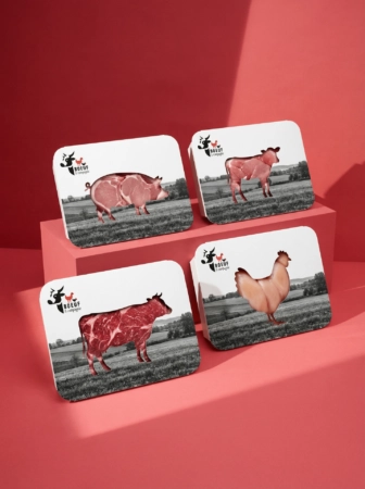 Barquette avec bague personnalisée, idéal pour le transport et la protection de préparations sucrées et salées en vente à emporter, en restauration rapide ou lors d’événements.