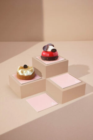 support à entremets personnalisables